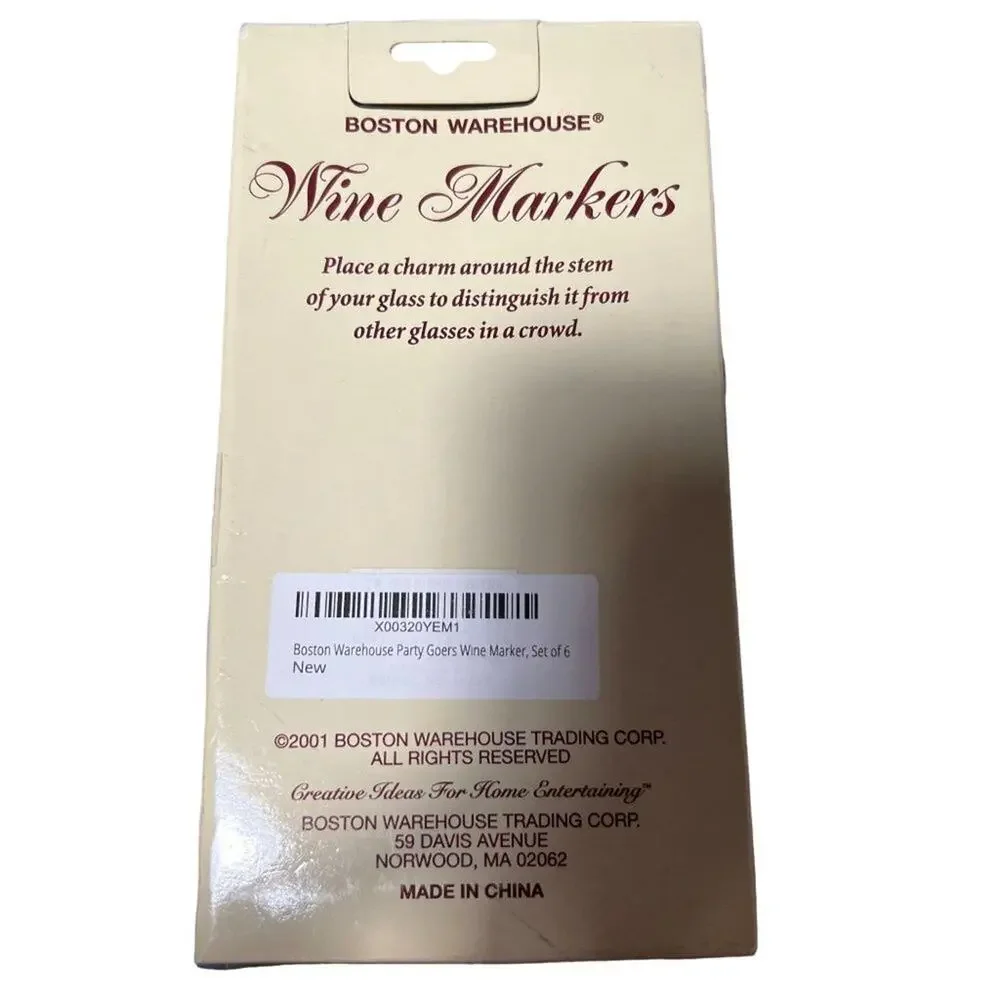 Wine Marker Charms NEW